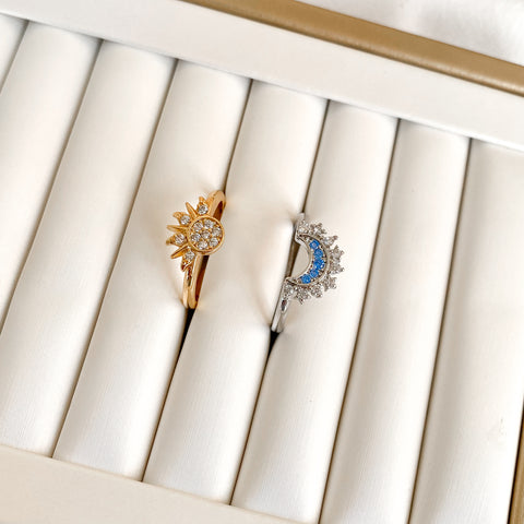 ANILLOS PARA COMPARTIR SOL & LUNA