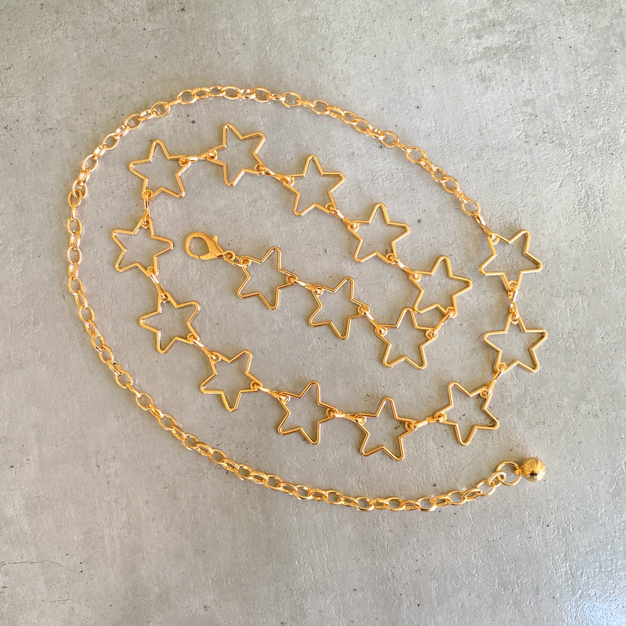 CINTURÓN METÁLICO GOLD STAR