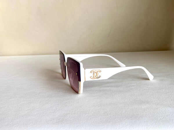 GAFAS CHNEL BLANCO