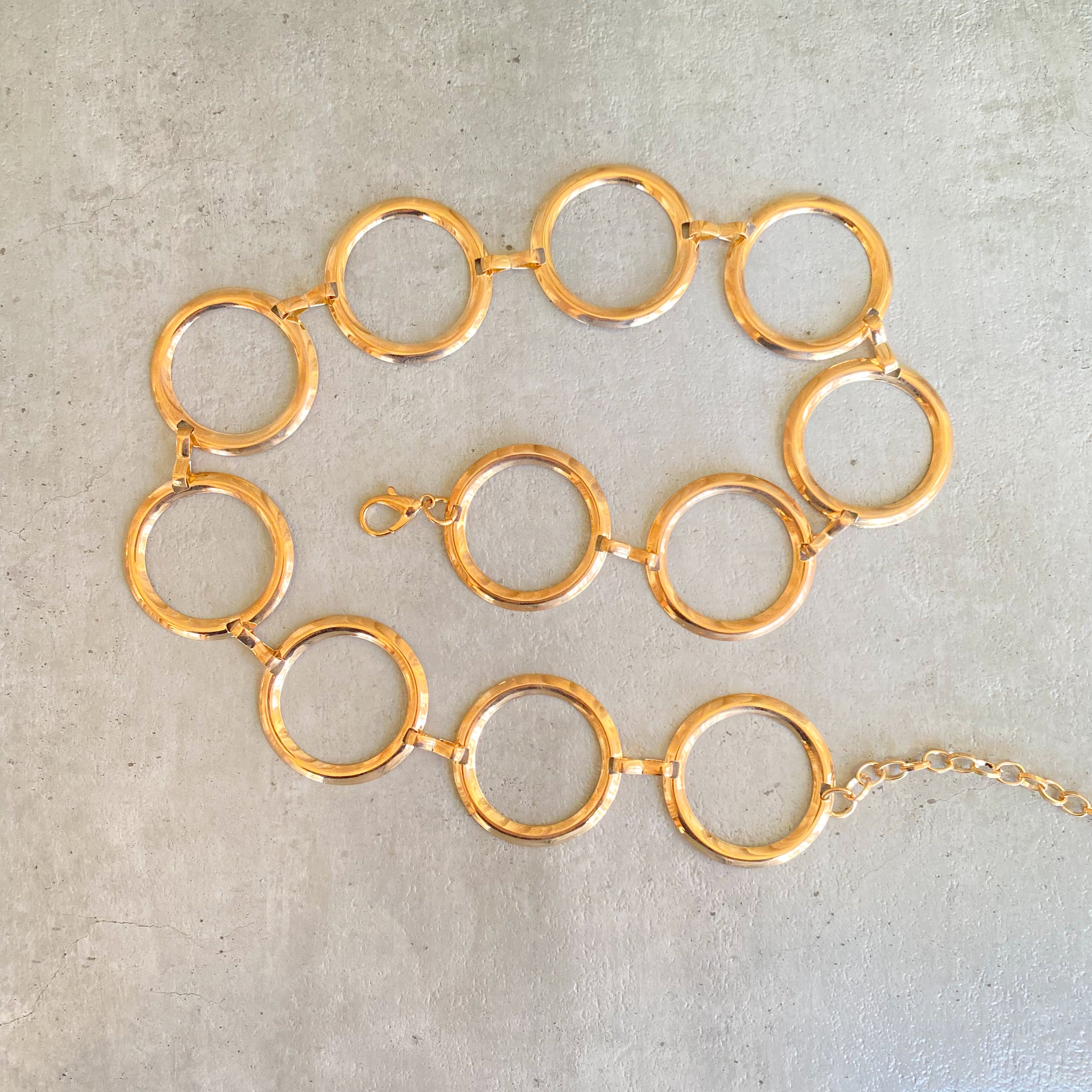 CINTURÓN METÁLICO GOLD CIRCLES