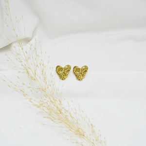 ARETES CHUNKY GOLD RENATA
