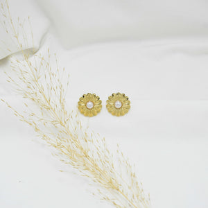 ARETES CHUNKY GOLD DAYSI