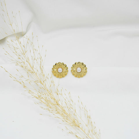 ARETES CHUNKY GOLD DAYSI