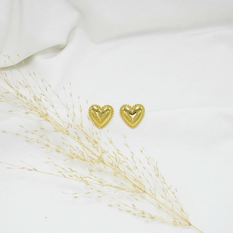 ARETES CHUNKY GOLD KENIA
