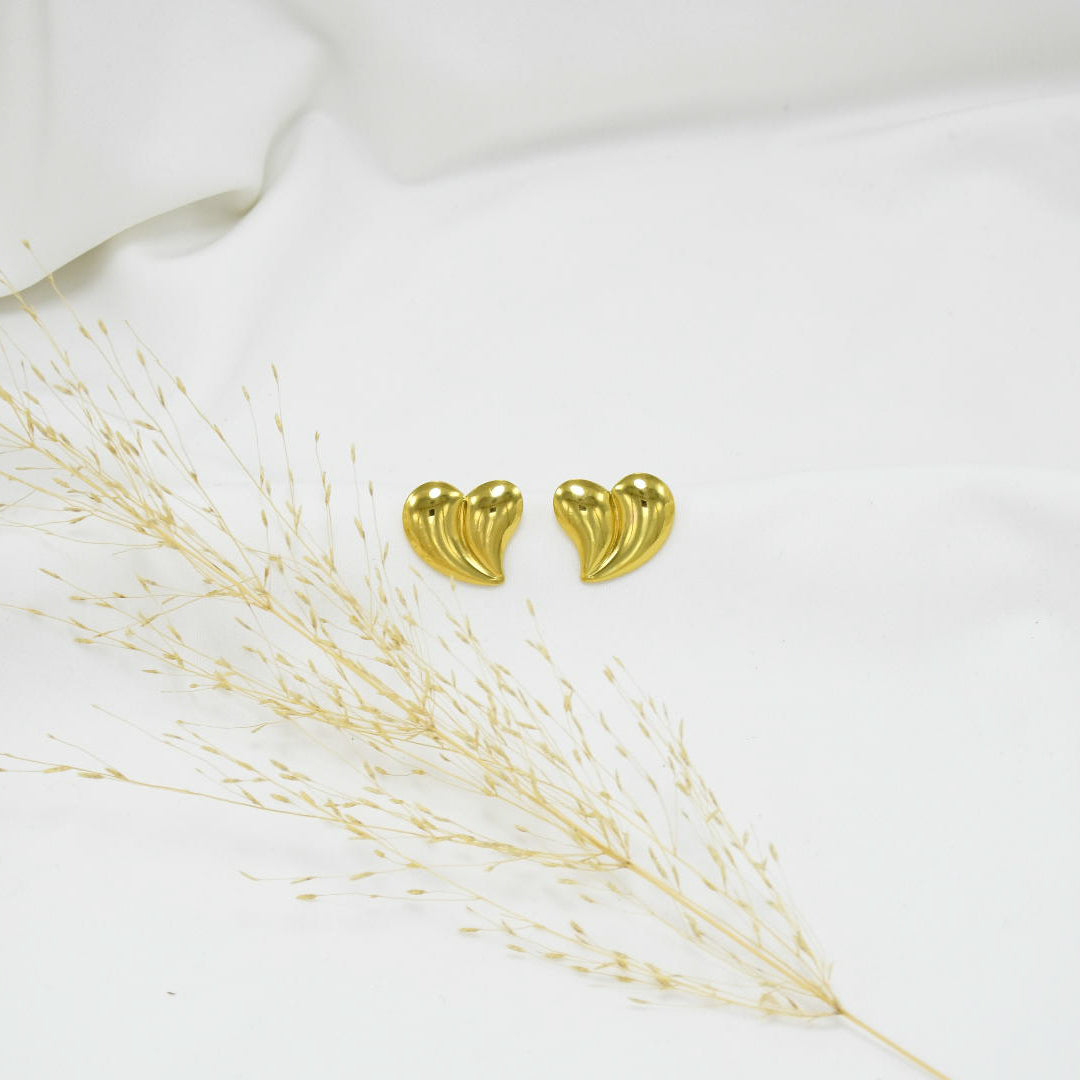 ARETES CHUNKY GOLD ESTELA