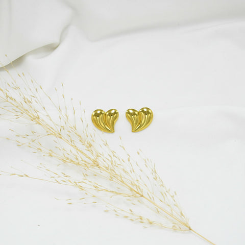 ARETES CHUNKY GOLD ESTELA