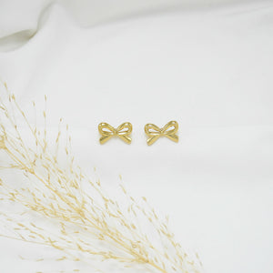 ARETES CHUNKY GOLD COQUETTE