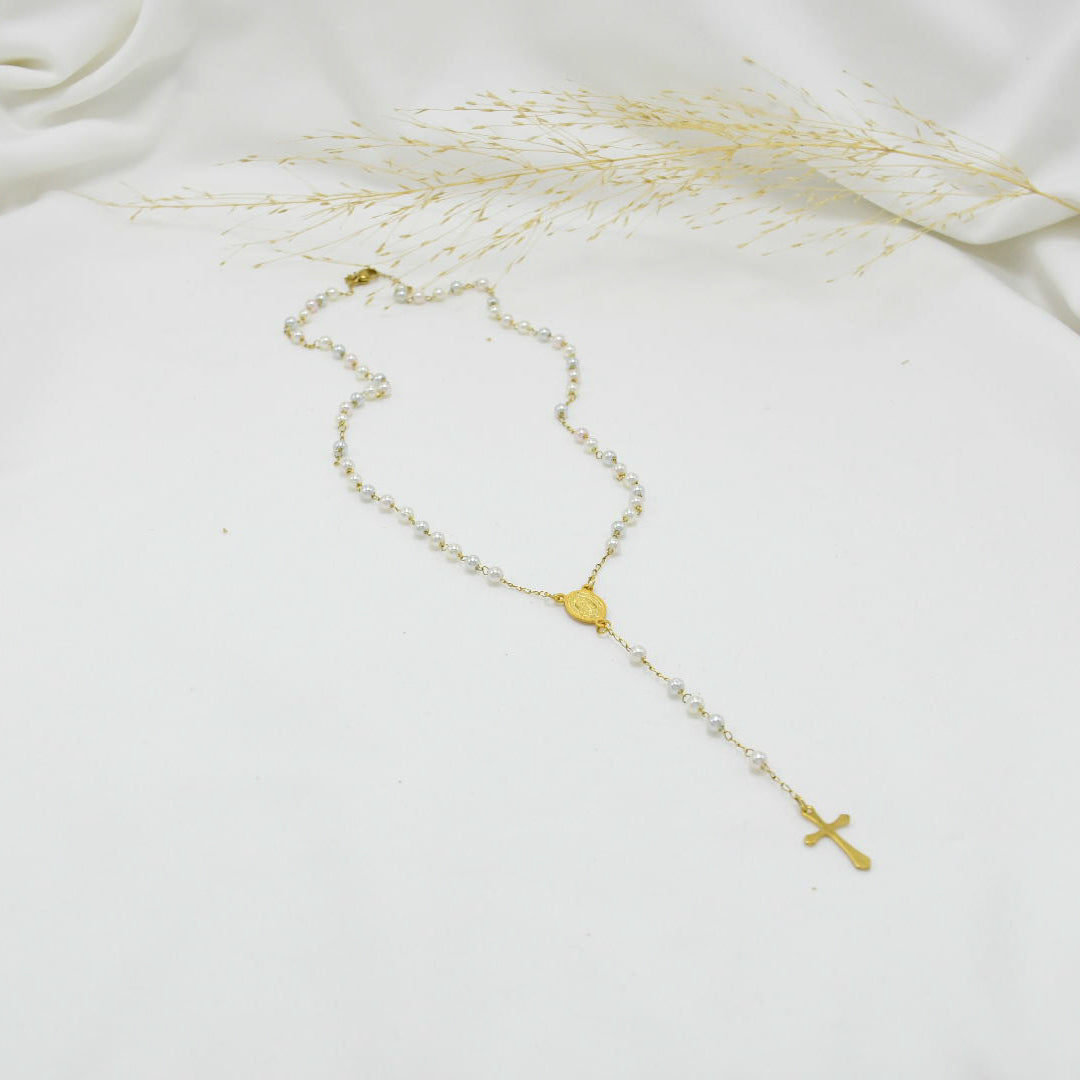 ROSARIO PERLAS IV GOLD SAN BENITO