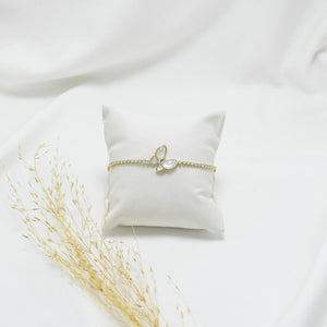PULSERA GOLD REGULABLE BUTTERFLY