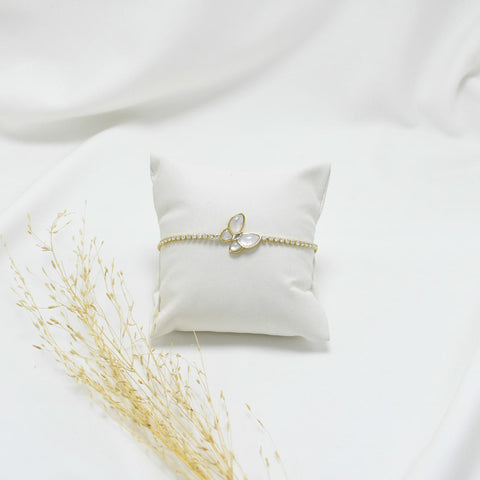 PULSERA GOLD REGULABLE BUTTERFLY