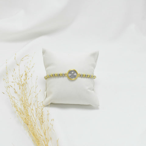 PULSERA GOLD REGULABLE VIRGEN GUADALUPE