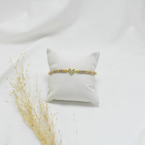 PULSERA REGULABLE DE HILO MULTICOLOR