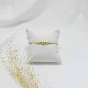PULSERA REGULABLE DE PERLAS ESTRELLA