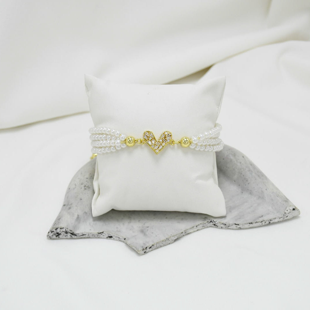 PULSERA GOLD REGULABLE AMORE