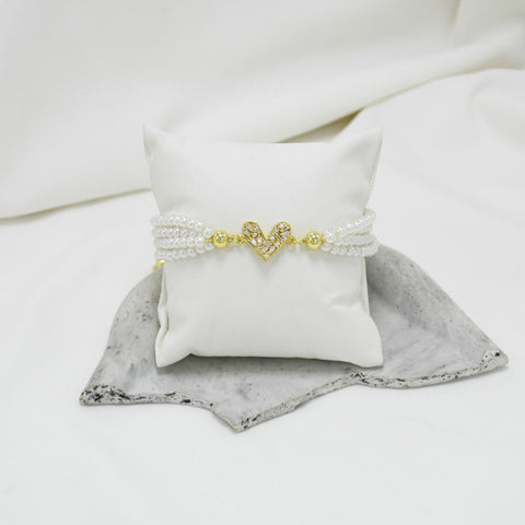 PULSERA GOLD REGULABLE AMORE