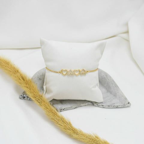 PULSERA GOLD REGULABLE MARICELA