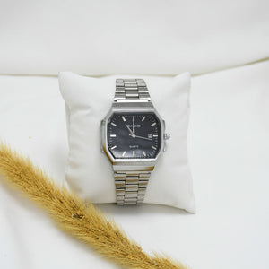 RELOJ DE VARON SILVER CASSIO III
