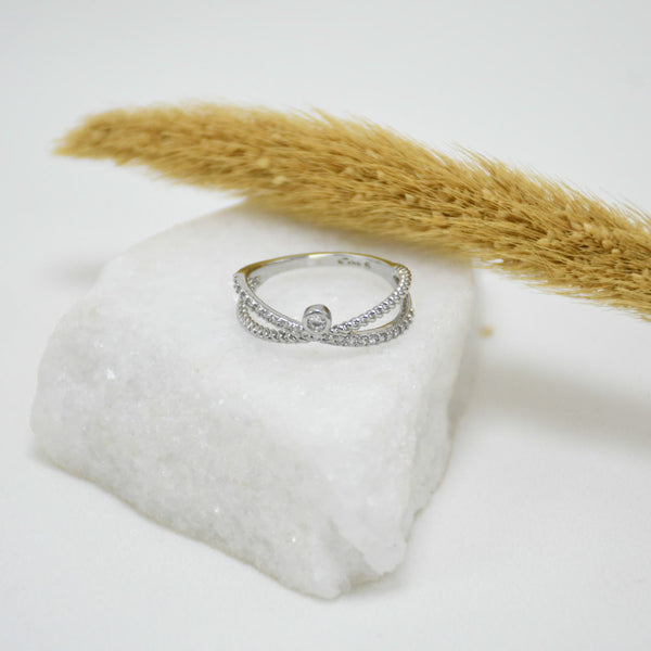 ANILLO SILVER BELLA