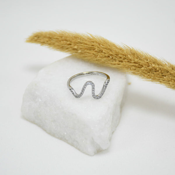 ANILLO SILVER BLANCA