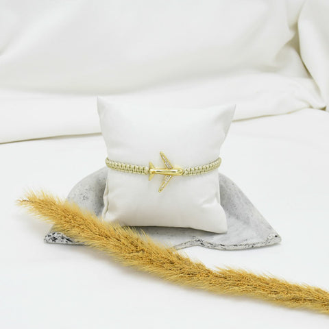 PULSERA DE HILO CREMA AIR