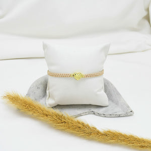 PULSERA DE HILO BEIGE MUST