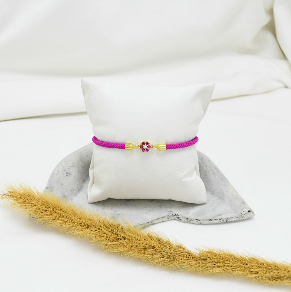 PULSERA DE HILO PINK MIMI