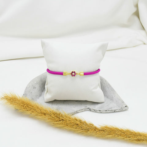 PULSERA DE HILO PINK MIMI
