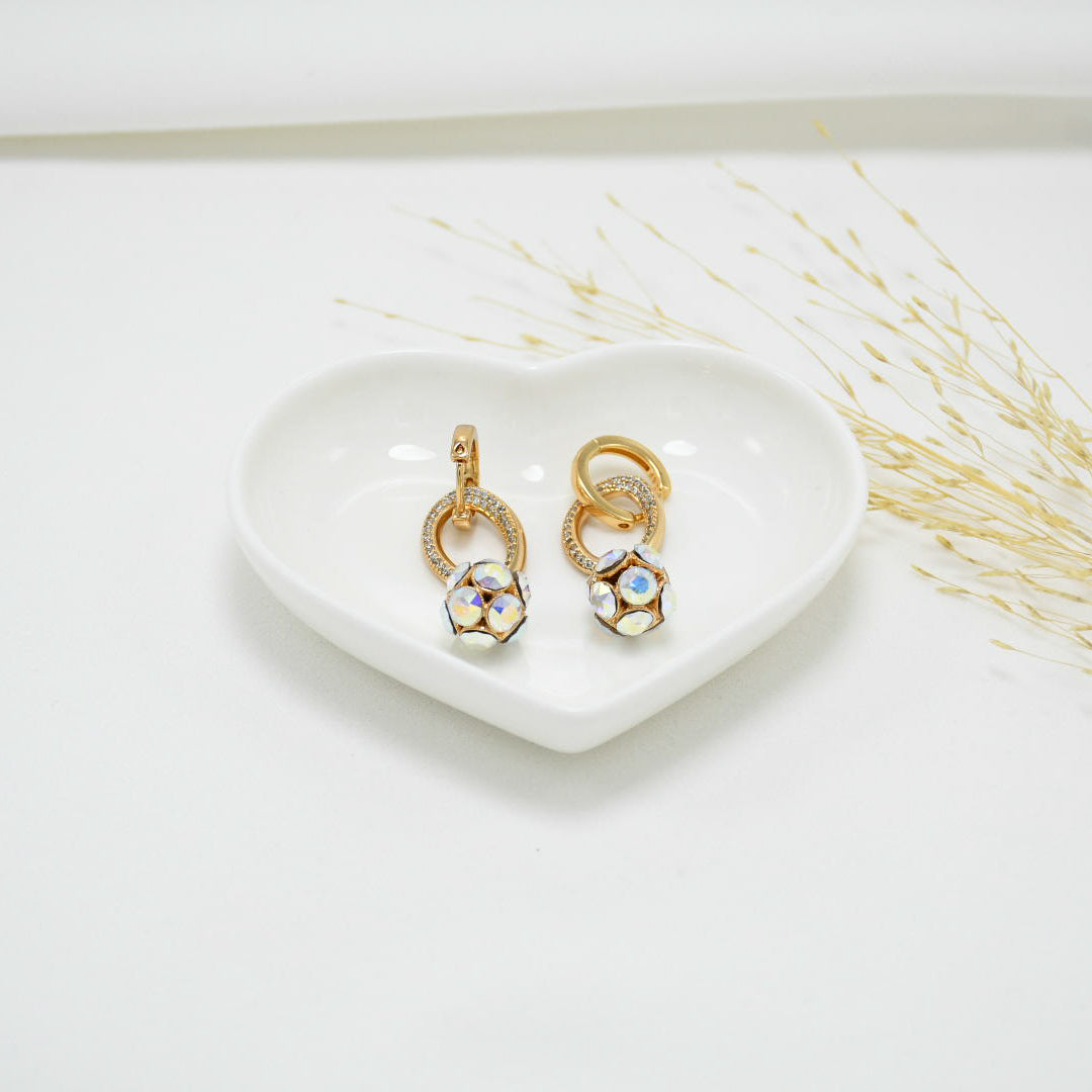 ARGOLLAS CON DIJE GOLD BIANCA