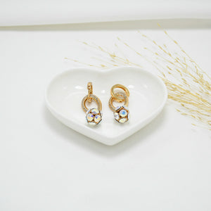 ARGOLLAS CON DIJE GOLD BIANCA