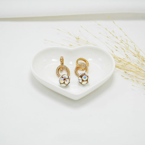 ARGOLLAS MEDIANAS GOLD BIANCA