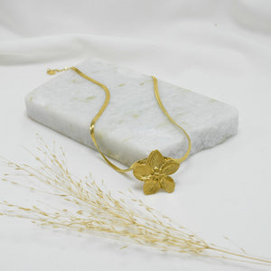 COLLAR GOLD CHUNKY DAYSI