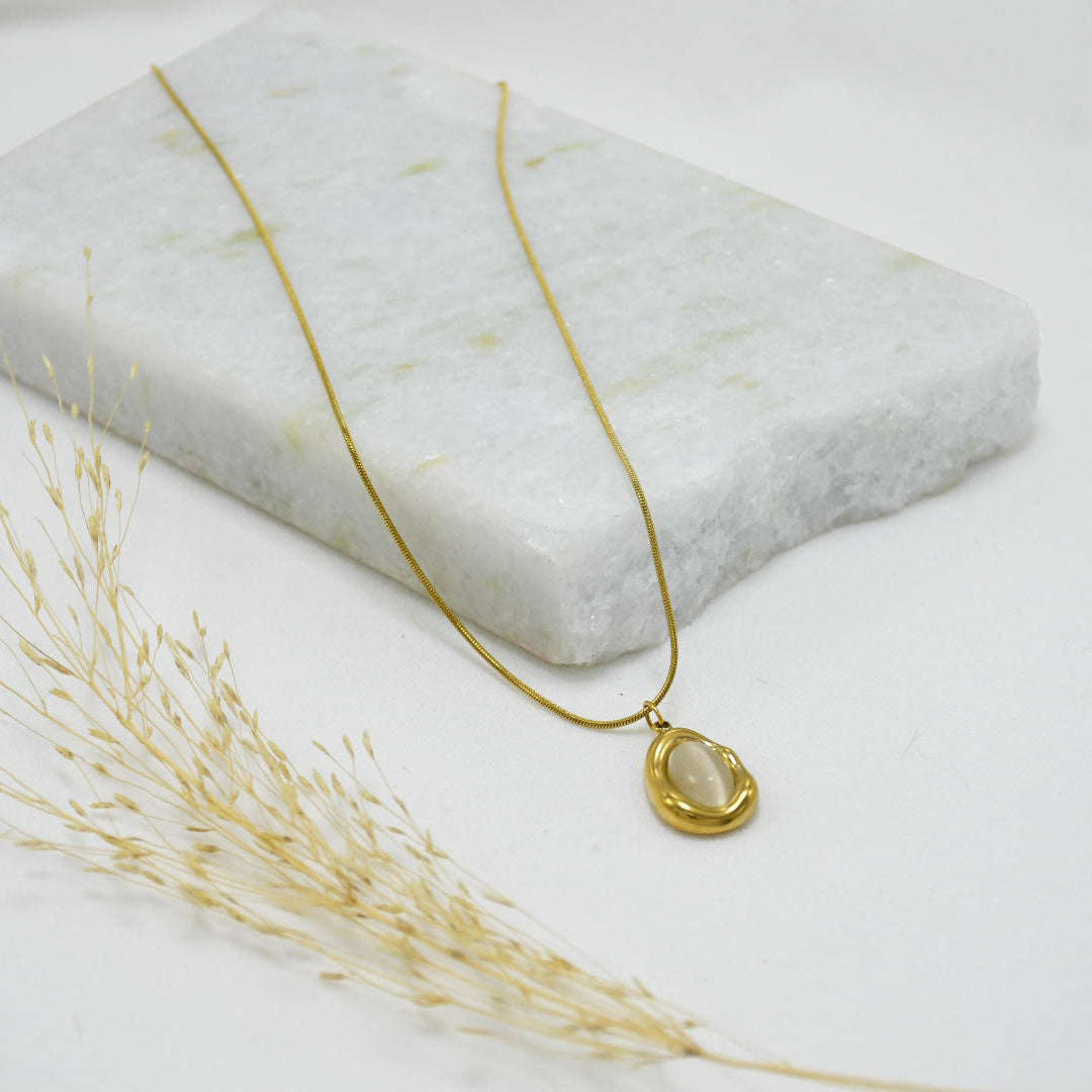 COLLAR GOLD CHUNKY STELLA