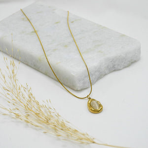 COLLAR GOLD CHUNKY STELLA