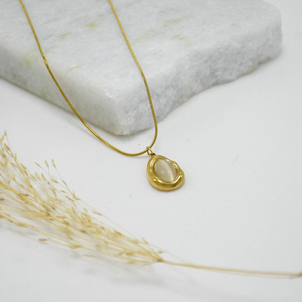 COLLAR GOLD CHUNKY STELLA