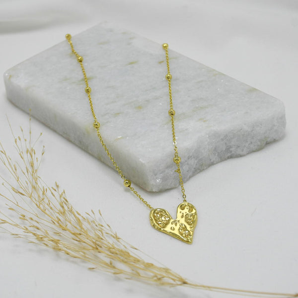 COLLAR GOLD CHUNKY HURT