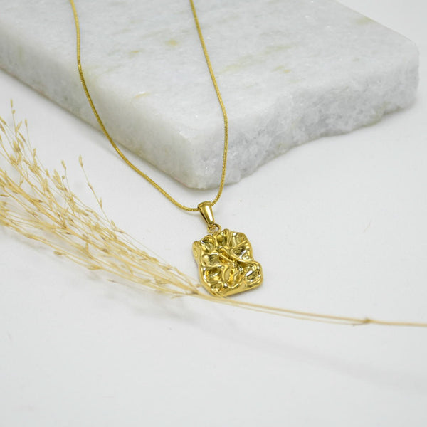COLLAR GOLD CHUNKY SELENE