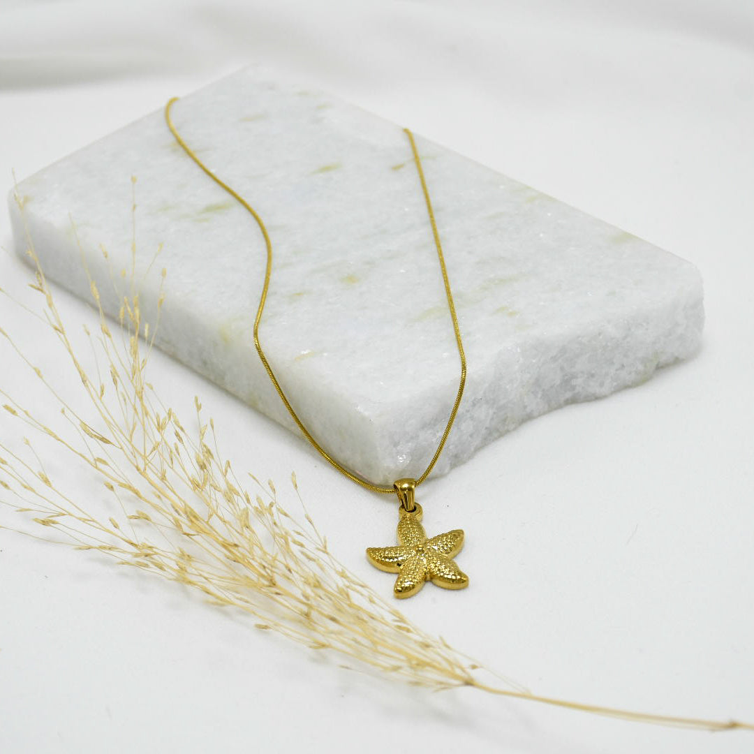 COLLAR GOLD CHUNKY ERIS