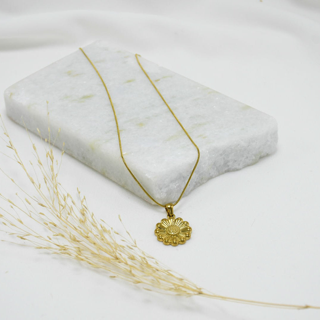 COLLAR GOLD CHUNKY TALIA
