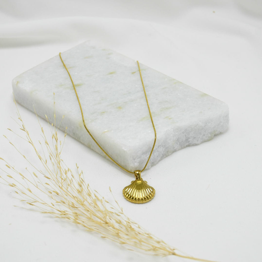 COLLAR GOLD CHUNKY TEMIS