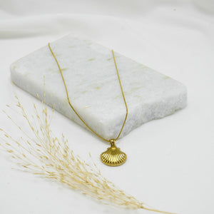 COLLAR GOLD CHUNKY TEMIS