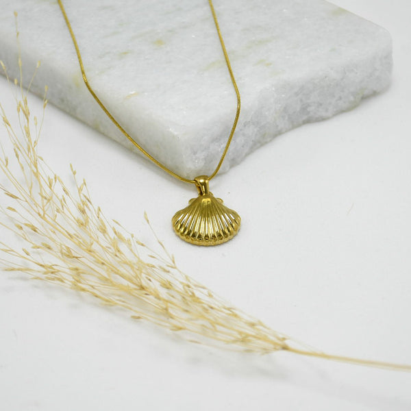 COLLAR GOLD CHUNKY TEMIS