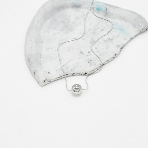 COLLAR SILVER BALL