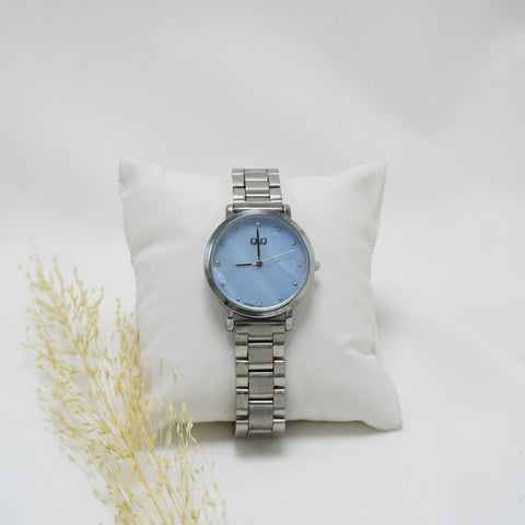 RELOJ DE MUJER SILVER Q&Q MARTINA