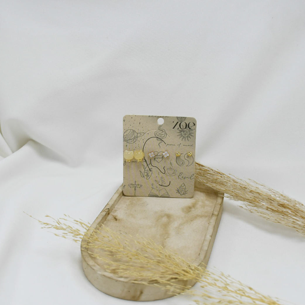 SET DE ARETES LXXV