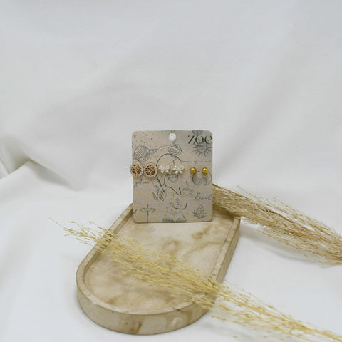 SET DE ARETES LXXVII