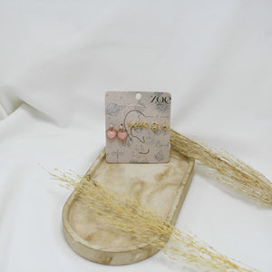 SET DE ARETES LXXX