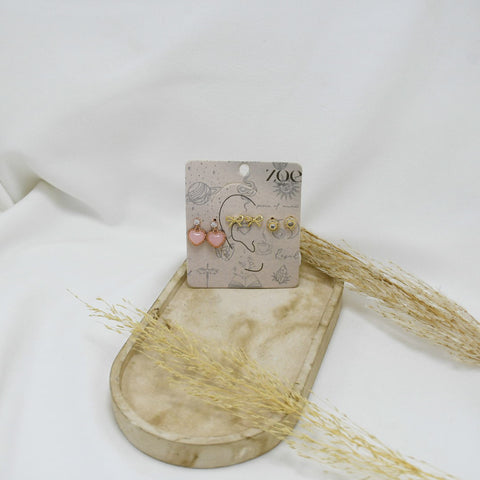 SET DE ARETES LXXX