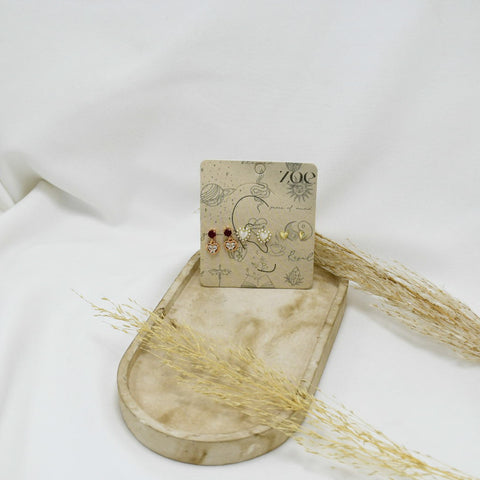 SET DE ARETES LXXXI