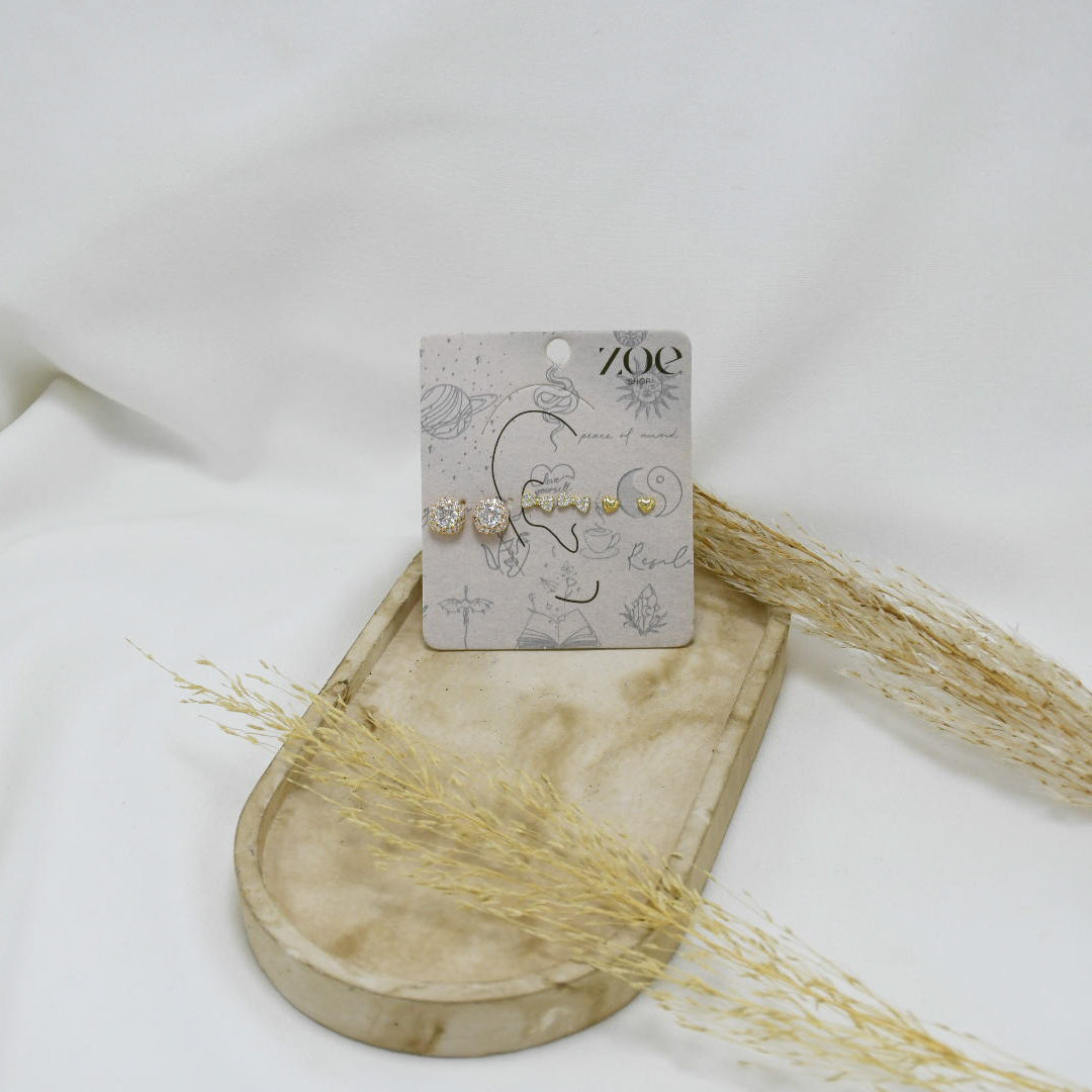 SET DE ARETES LXXXII