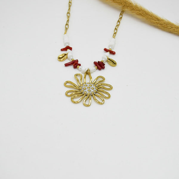 COLLAR GOLD CHUNKY BRENDA